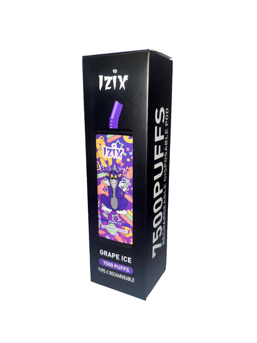 ECigarettes IZIX 7500 Puff Disposable Vape was sold for 143.00 on 28 Feb at 2345 by Gift
